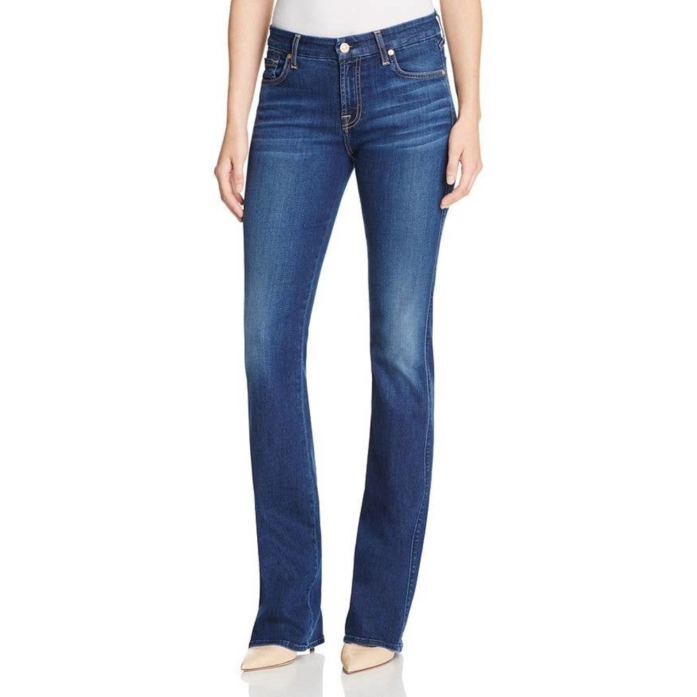 7 for All Mankind Kimmie High Rise Bootcut Jeans in Duchess Size 26 NWT